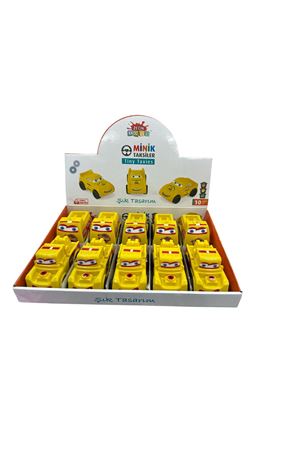 STANTLI TAKSİ 10 LU PLASTİK ARABA