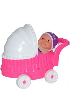 YATAKLI BEBEKLİ PUSET ARABASI