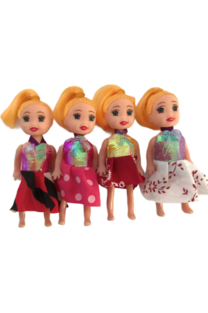 POŞETTE 4 LÜ PARMAK BEBEKLER 