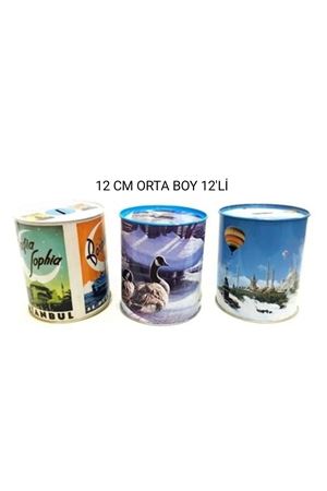 ORTA BOY 12 CM TENEKE KUMBARA 12'Lİ