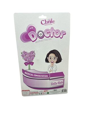 KARTELA 11 PARÇA TEPSİLİ CLİNİC DOKTOR SETİ KIZ