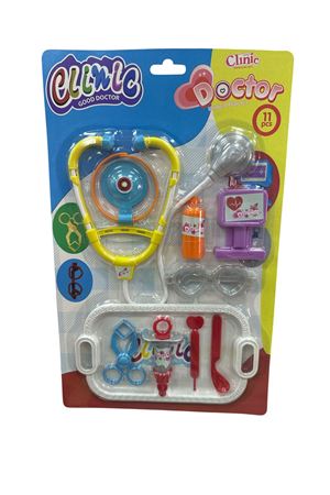 KARTELA 11 PARÇA TEPSİLİ CLİNİC DOKTOR SETİ ERKEK